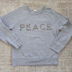 PEACE crew sweatshirt from Caslon
